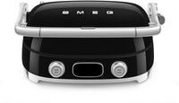 Smeg - Multifunctionele Grill | Zwart | Jaren 50 | Contactgrill