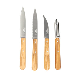 Opinel - Keukenset 4-delig, Opinel, Les Essentiels Olive Opinel - Keukenset 4-delig, Opinel, Les Essentiels Olive