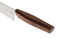 Horl - Broodmes Walnoothout - Triple Pro Cut Dubbelzijdig Gekarteld