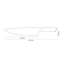 Shinrai Knives - Eclipse Series Damascus Koksmes 20 cm