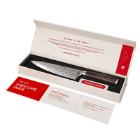 Shinrai Knives - Hammered RVS - 3-delige Messenset