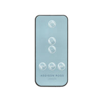 Lampe de table LED Addison Ross - Coloris Coquille Festonnée - Bordeaux - 28 cm