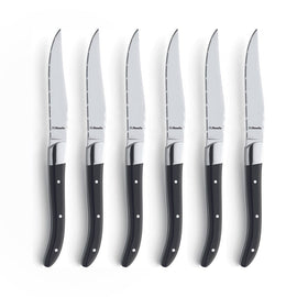 Amefa - Royal Steak 6 Steakmes - Zwart Amefa - 6-pcs Steak Kn. Set blck in magnet box Steakmessen Amefa