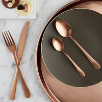 Amefa - Austin 6 Theelepels - Mat Koper Bestekset Amefa