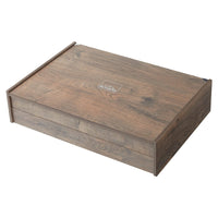 Amefa - Oxford - Coffret de couverts 24 pièces pour 6 personnes, finition PVD noir brillant - Coffret de luxe