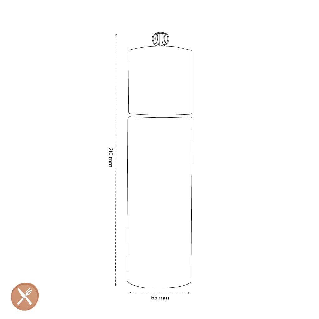BOREAL Roze Pepermolen 21 cm Peugeot