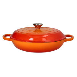 Poêle Le Creuset Campagnard Orange-rouge 26 cm Bezig met laden...