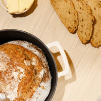 Cook & Pan - Go Ivory Gietijzeren Braadpan 28 cm - 6.5 liter Braadpan Cook & Pan