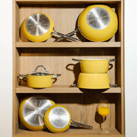 Cook & Pan - Sunny Side Pannenset 9-delig Pannenset Cook & Pan