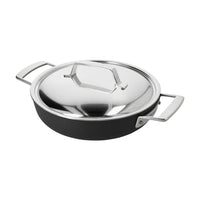Demeyere - Alu Pro 5 Ceraforce Lage kookpan met deksel 28 cm Demeyere