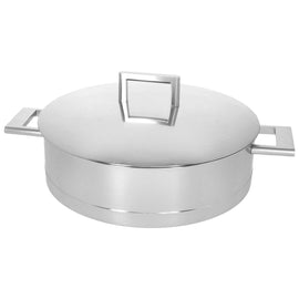 Demeyere - John Pawson 7 Marmite basse 28 cm avec couvercle à double paroi Bezig met laden...