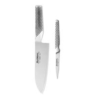 Global - G-4615 2-delige Messenset Santokumes + Schilmes Global
