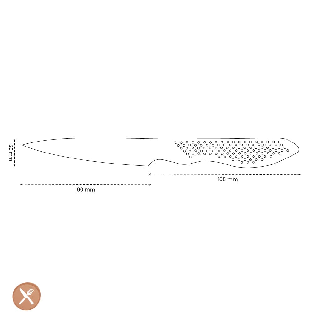 Global - Gs38 Steak/officemes 9 cm Officemes Global