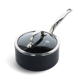 Poêle verte - Barcelona Pro Casserole avec revêtement antiadhésif en céramique 18 cm Bezig met laden...