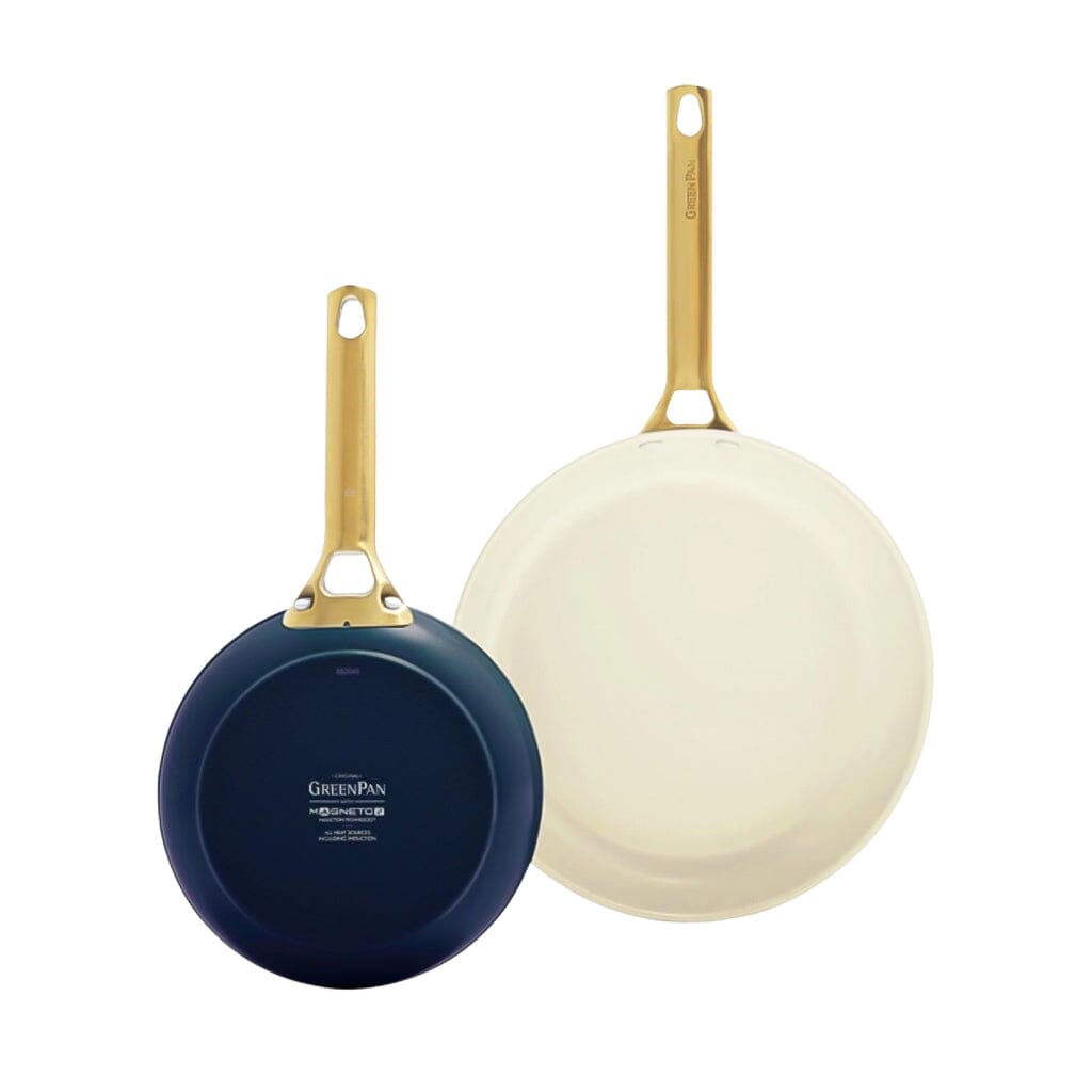 GreenPan - Padova Oxford Blue 2-delige pannenset met keramische antiaanbaklaag 20/26 cm Pannenset GreenPan