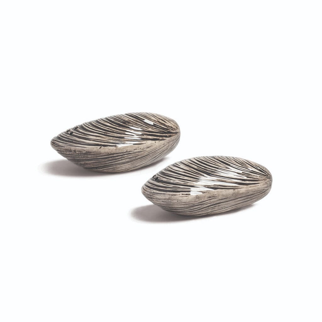 &Klevering - Zout & peper mossel Peper- en zout set &Klevering