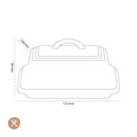 Le Creuset - Botervloot Kersenrood 17cm Botervloot Le Creuset