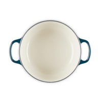 Le Creuset - Braadpan Rond in Geëmailleerd Gietijzer - Nuit - 24 cm Braadpan Le Creuset
