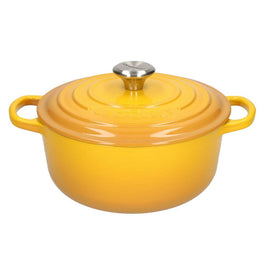 LeCreuset - Rôti- / Faitout Signature rond Nectar 20cm 2,4l Bezig met laden...