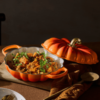 Le Creuset - Campagnard Pompoen Oranjerood 28 cm Le Creuset