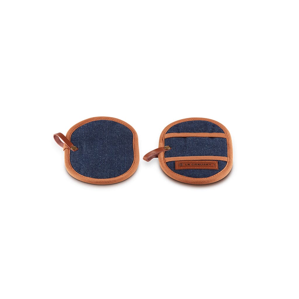Le Creuset - Grip voor Grill/ Skillet Handvat Denim 17,5x8cm Pannenlappen Le Creuset