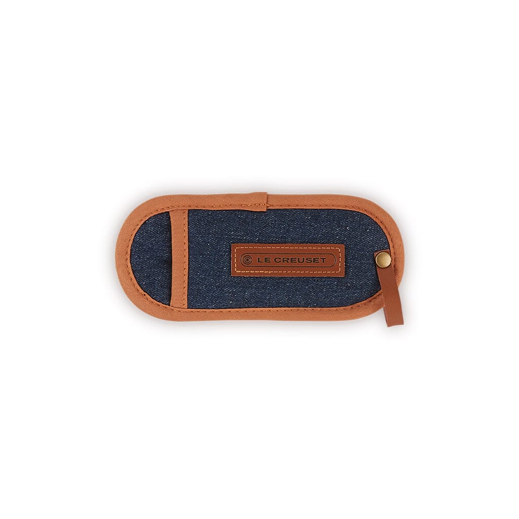Le Creuset - Grip voor Grill/ Skillet Handvat Denim 17,5x8cm Pannenlappen Le Creuset