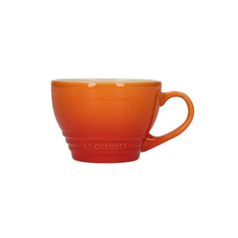 Le Creuset - Grote Cappuccino Mok Oranjerood 0,4l Le Creuset - Grote Cappuccino Mok Oranjerood 0,4l Mokken Le Creuset