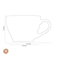 Le Creuset - Grote Cappuccino Mok Shell Pink 0,4l Le Creuset
