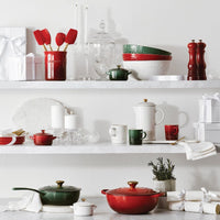 Le Creuset - Casserole Holly Collection ø 21 cm en fonte Vert Casserole Le Creuset