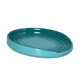 Le Creuset - Porte-cuillère ovale Bleu Caraïbes 15cm Bezig met laden...