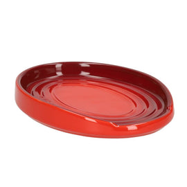 Le Creuset - Lepelhouder ovaal Kersenrood 15cm Le Creuset - Lepelhouder ovaal Kersenrood 15cm Lepelhouder Le Creuset
