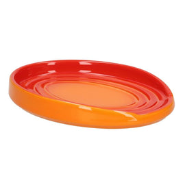 Le Creuset - Lepelhouder ovaal Oranjerood 15cm Le Creuset - Lepelhouder ovaal Oranjerood 15cm Lepelhouder Le Creuset