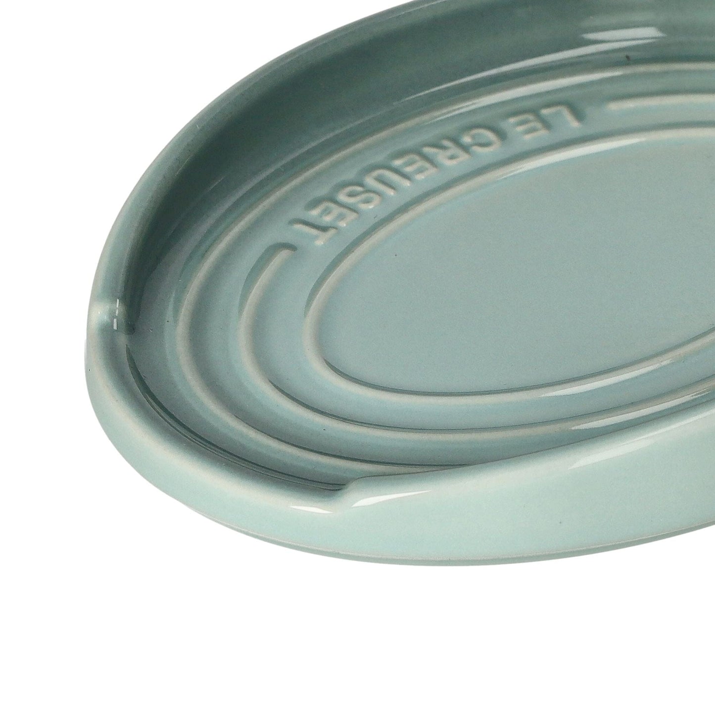 Le Creuset - Lepelhouder ovaal Sea Salt 15cm Lepelhouder Le Creuset