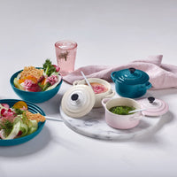 Le Creuset - Mini-Braadpan Shell Pink 10cm 0,2l Braadpan Le Creuset