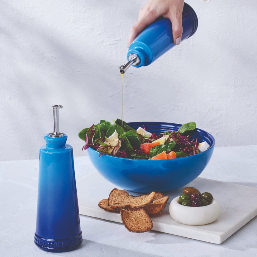 Le Creuset - Olie- en Azijnset Azure 20x9cm 0,3l - 2 stuks Olie en azijnstel Le Creuset