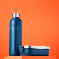 Bouteille isotherme Le Creuset On The Go 1L bleu sarcelle foncé