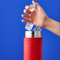 Bouteille isotherme Le Creuset On The Go 1L rouge cerise