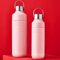Bouteille isotherme Le Creuset On The Go 1L rose coquillage