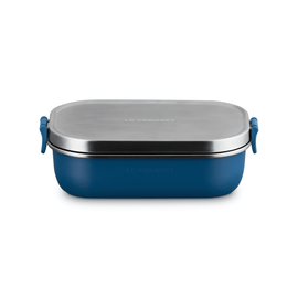 Le Creuset - On The Go Lunchbox 0,9L Deep Teal Le Creuset - On The Go Lunchbox 0,9L Deep Teal Voedingscontainer Le Creuset