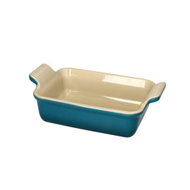 Le Creuset - Ovenschaal rechthoekig Deep Teal 19x14cm 1,1l Le Creuset - Ovenschaal rechthoekig Deep Teal 19x14cm 1,1l Ovenschaal Le Creuset