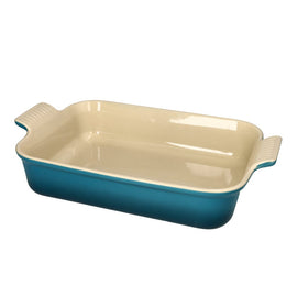 Le Creuset - Ovenschaal rechthoekig Deep Teal 32x24cm 3,1l Le Creuset - Ovenschaal rechthoekig Deep Teal 32x24cm 3,1l Ovenschaal Le Creuset