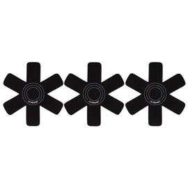 Le Creuset - Lot de 3 protège-casseroles Noir Bezig met laden...