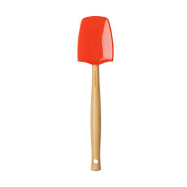 Le Creuset - Spatule cuillère grande qualité orange-rouge Bezig met laden...