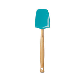 Le Creuset - Spatule large Premium Bleu Caraïbes Bezig met laden...