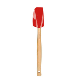 Le Creuset - Spatule Premium Medium 28 cm silicone Rouge cerise Bezig met laden...
