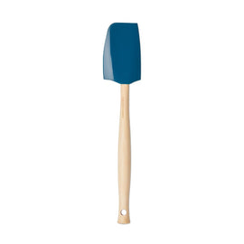 Le Creuset - Spatule moyenne de qualité supérieure, bleu sarcelle profond Bezig met laden...