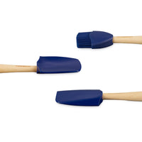 Le Creuset - Premium spatelset 3-delig Azure Spatelset Le Creuset