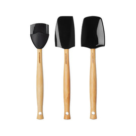 Le Creuset - Premium spatelset 3-delig Ebbenzwart Le Creuset - Premium spatelset 3-delig Ebbenzwart Spatelset Le Creuset
