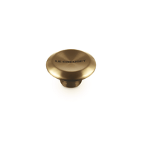 Le Creuset - RVS Knop - Rond - Goud - 5 cm Le Creuset
