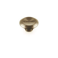 Le Creuset - RVS Knop - Rond - Licht Goud - 6 cm Le Creuset